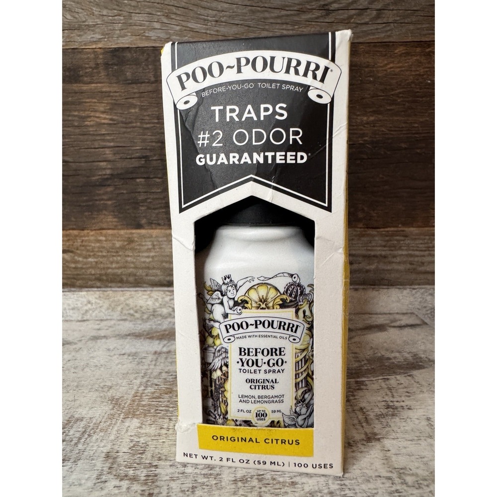 Poo-Pourri PP-002-CB‎ Toilet Odor Neutralizer – White